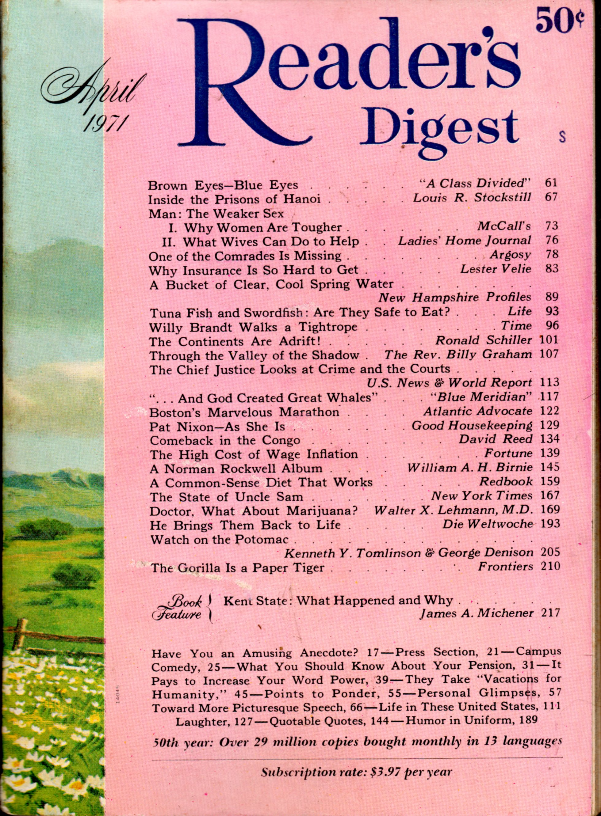 Reader's Digest Magazine April 1949
